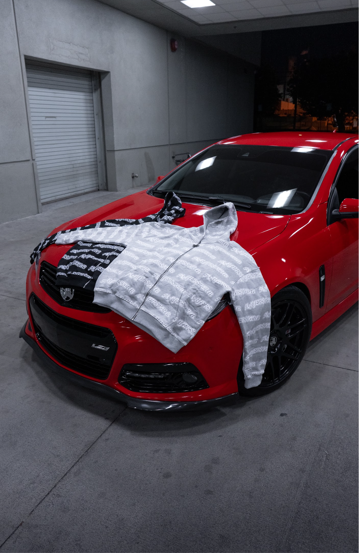 PLAYER$KLUB GREY ZIP UP