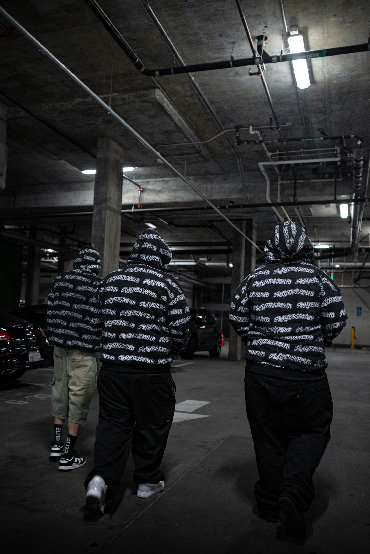 PLAYER$KLUB BLACK ZIP UP