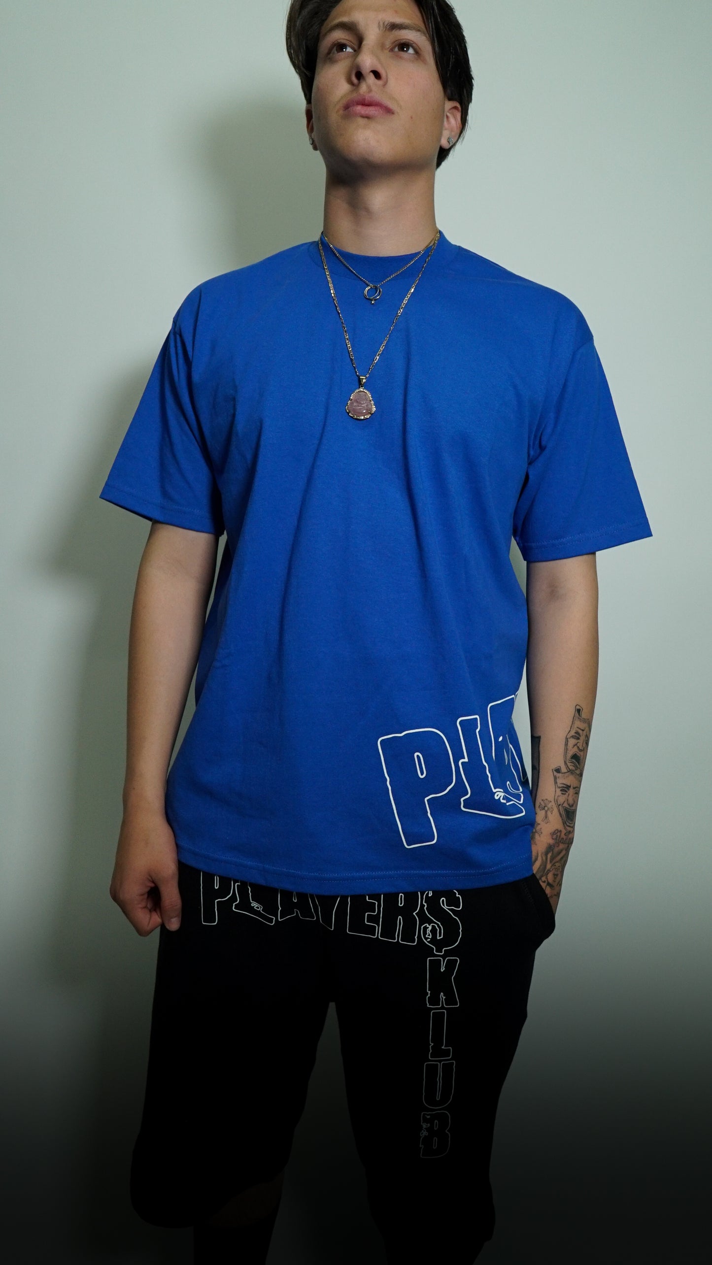 PLAYER$KLUB BLUE T SHIRT
