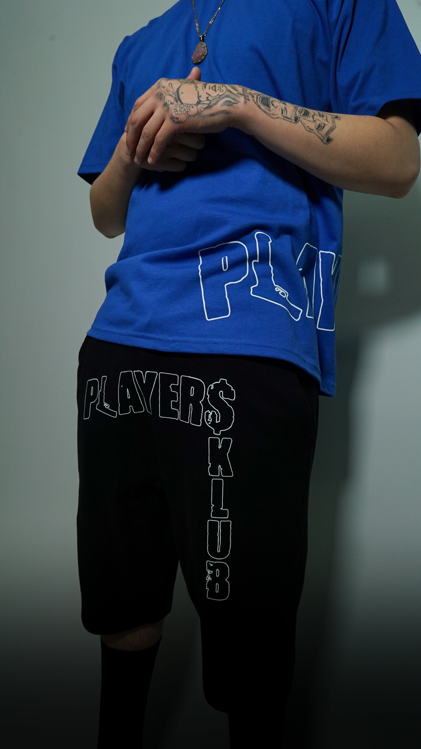 PLAYER$KLUB BLUE T SHIRT