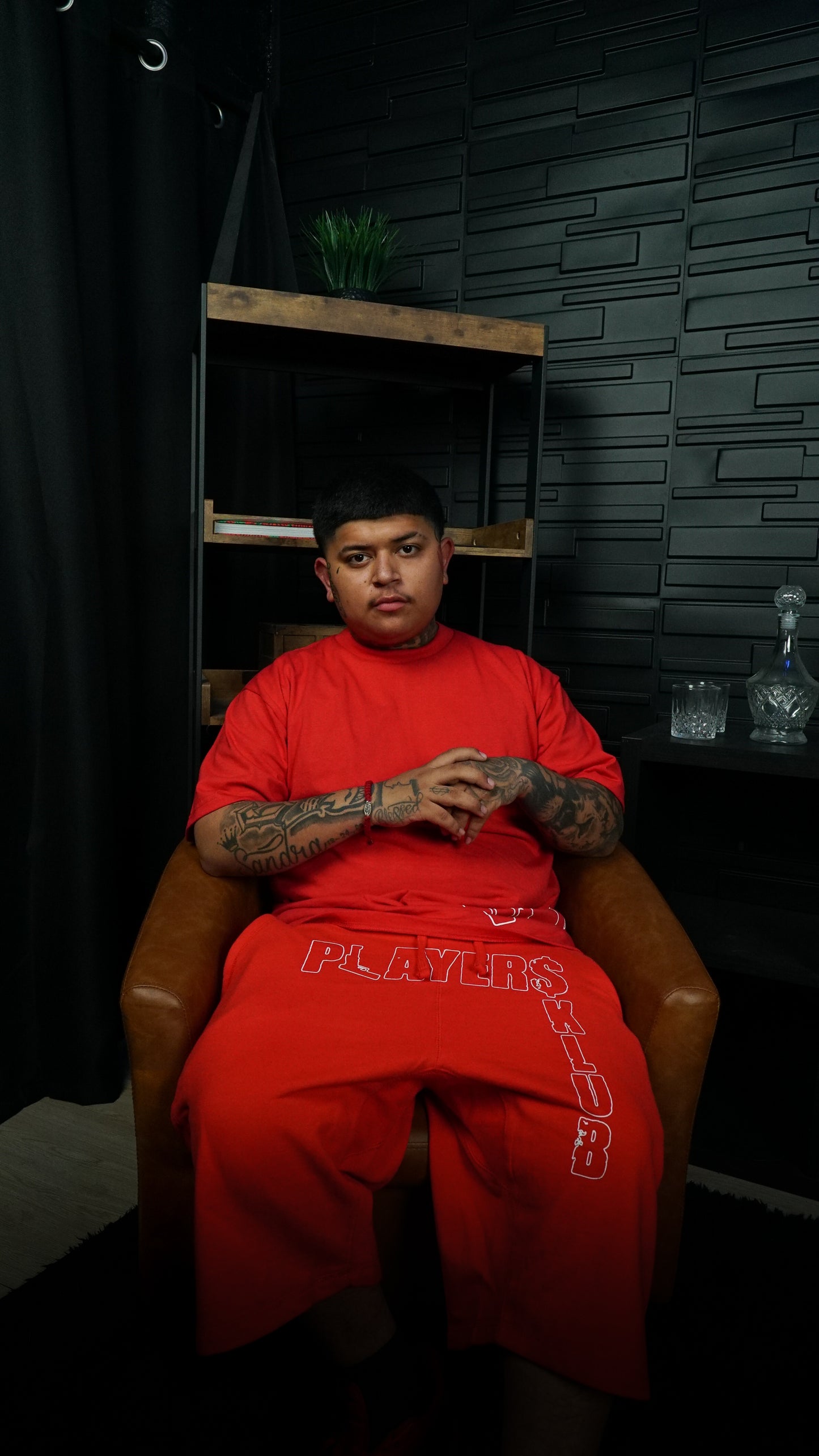 PLAYER$KLUB RED SHORTS