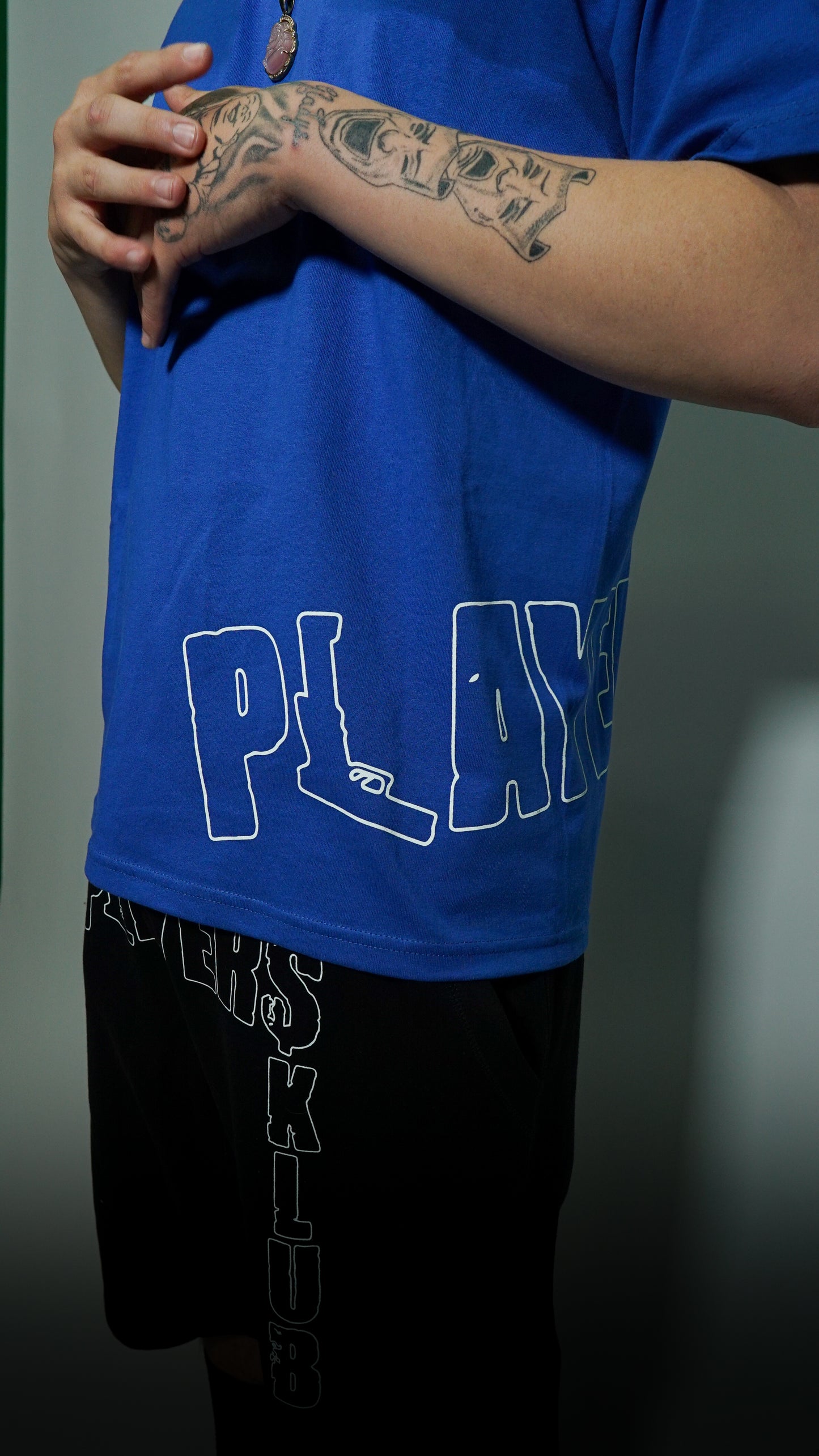 PLAYER$KLUB BLUE T SHIRT